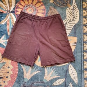 Men's Athletic Shorts in Deep Brown
